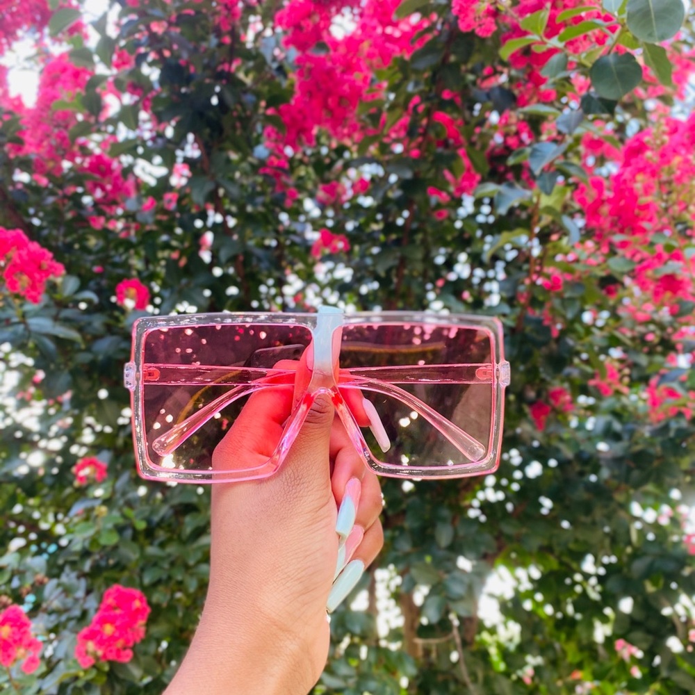 NEW PINK LARGE FRAMES